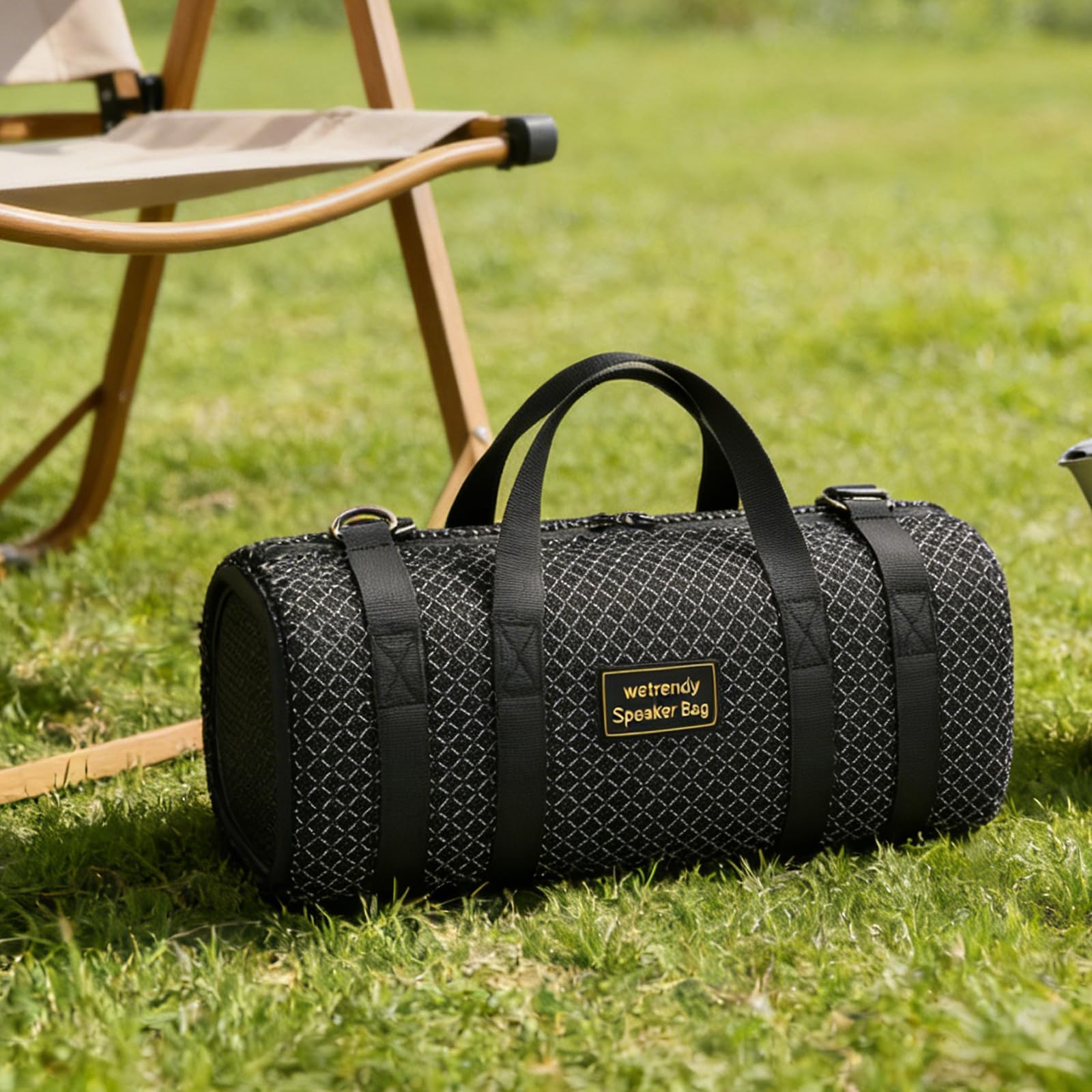 COOLHOOD Bolsa de almacenamiento compacta de viaje para altavoz portátil FIELD 5 con asas reforzadas, bolsa de viaje para altavoz con asa