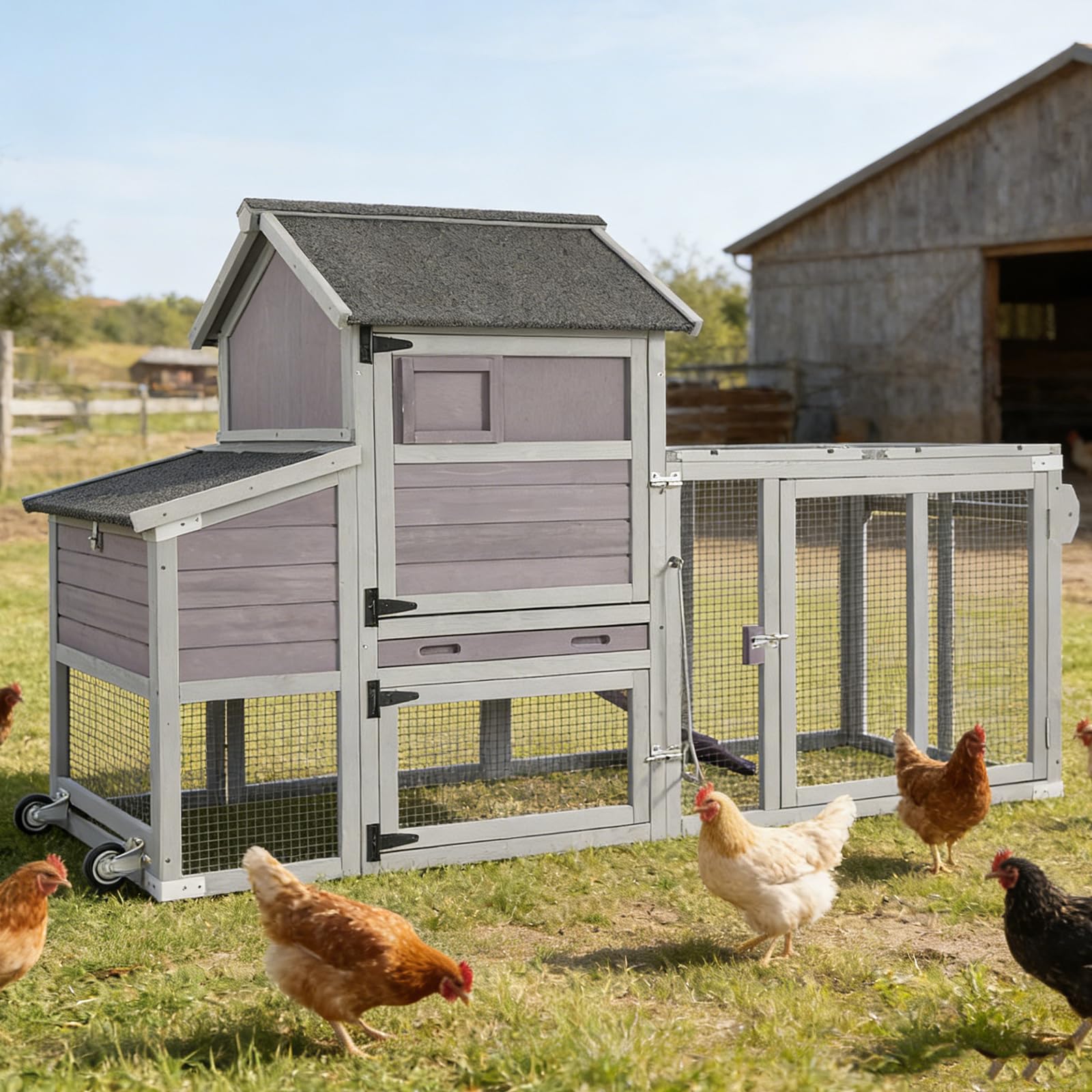MEDEHOO Expandable Chicken Coop