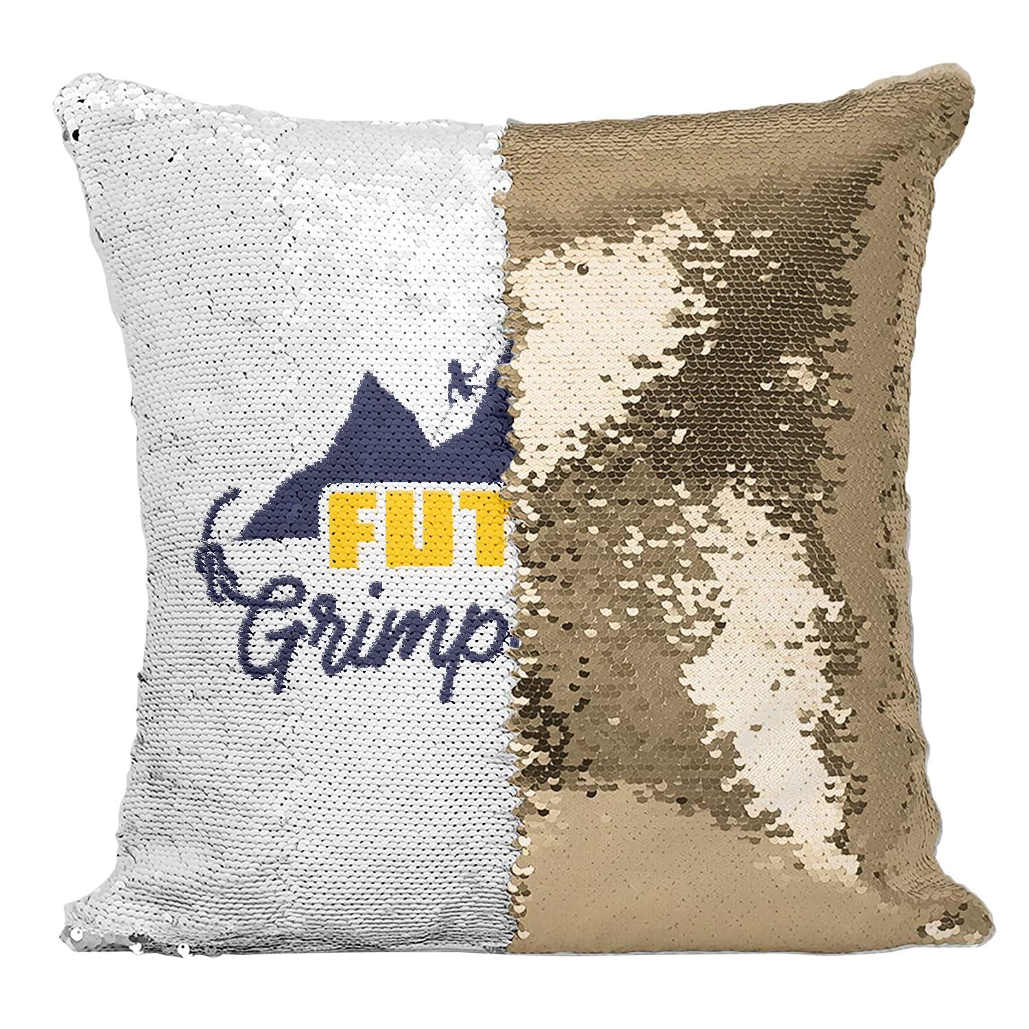 Coussin escalade de qualité supérieure paillettes or brillant