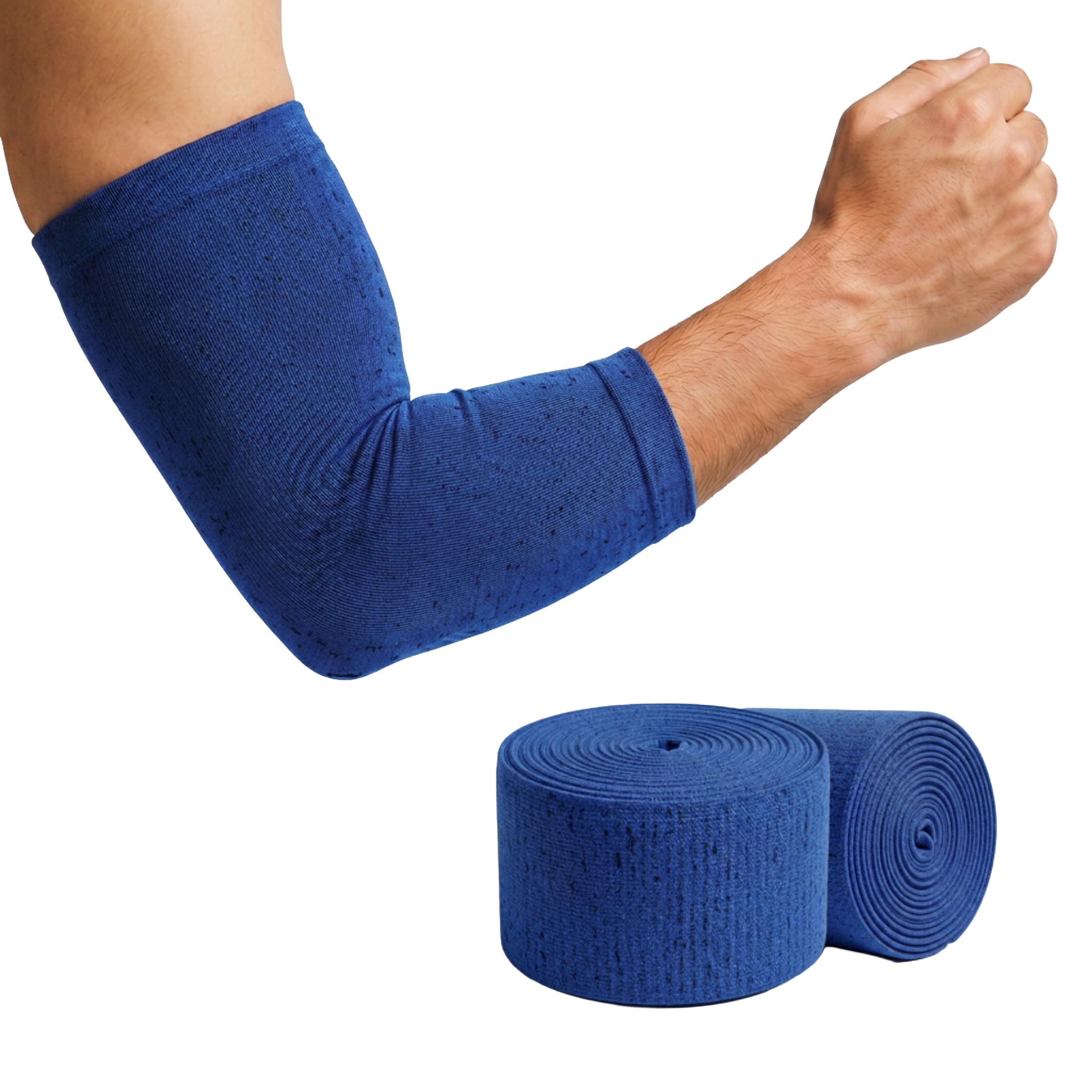 Dyna Cricket Sleeve | Sports Sleeve | Mild Compression | Injury Prevention for Men and Women | Sun Protection Arm Sleeve | Breathable & Reusable