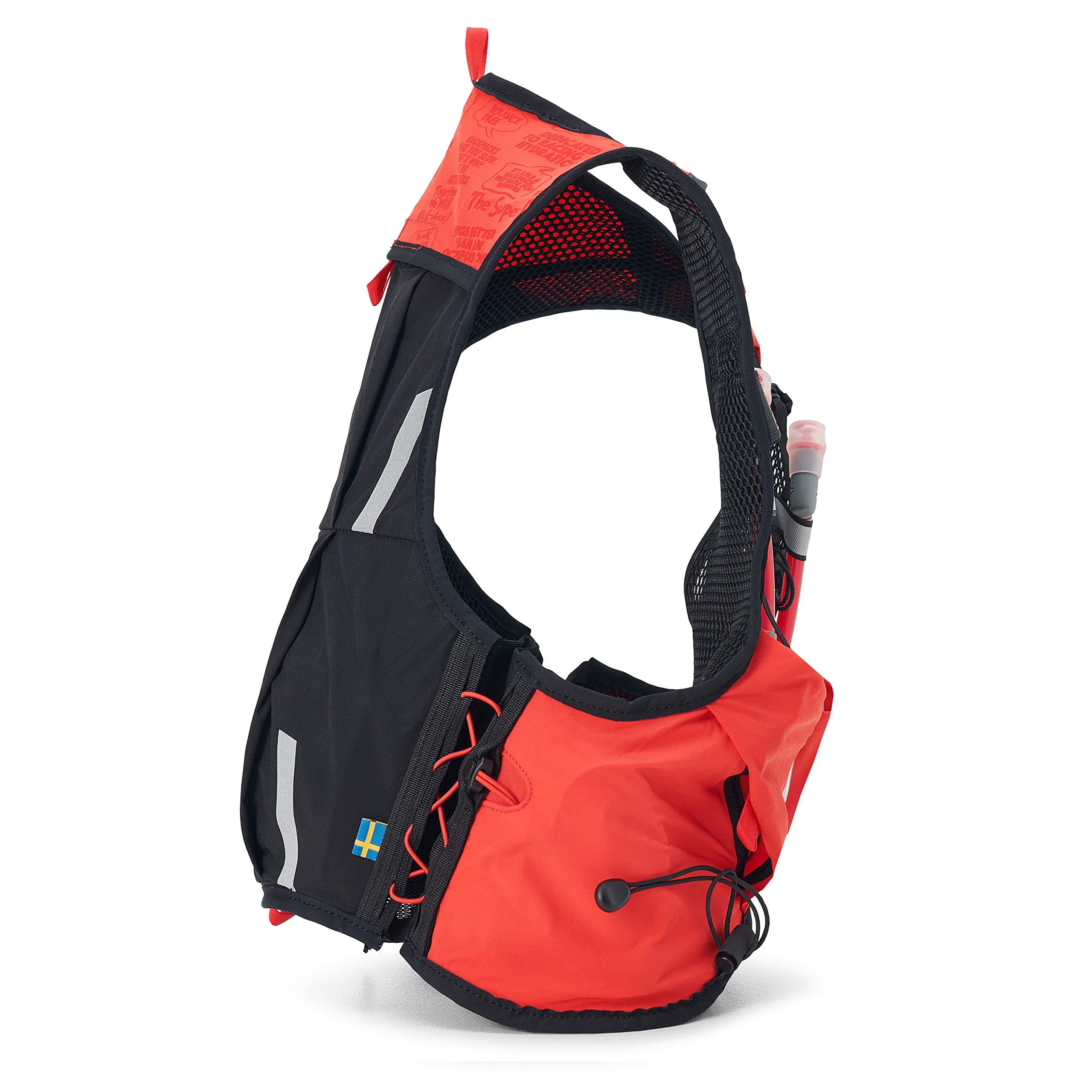 USWE Pace - Gilet da corsa con 2 flaconi da 500 ml, zaino per uomo e donna