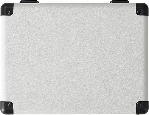 Miniatura 12 de Crosley CR3505DP-WF Cruiser - Reproductor de CD portátil retro con altavoces estéreo Bluetooth y radio FM, granja blanca