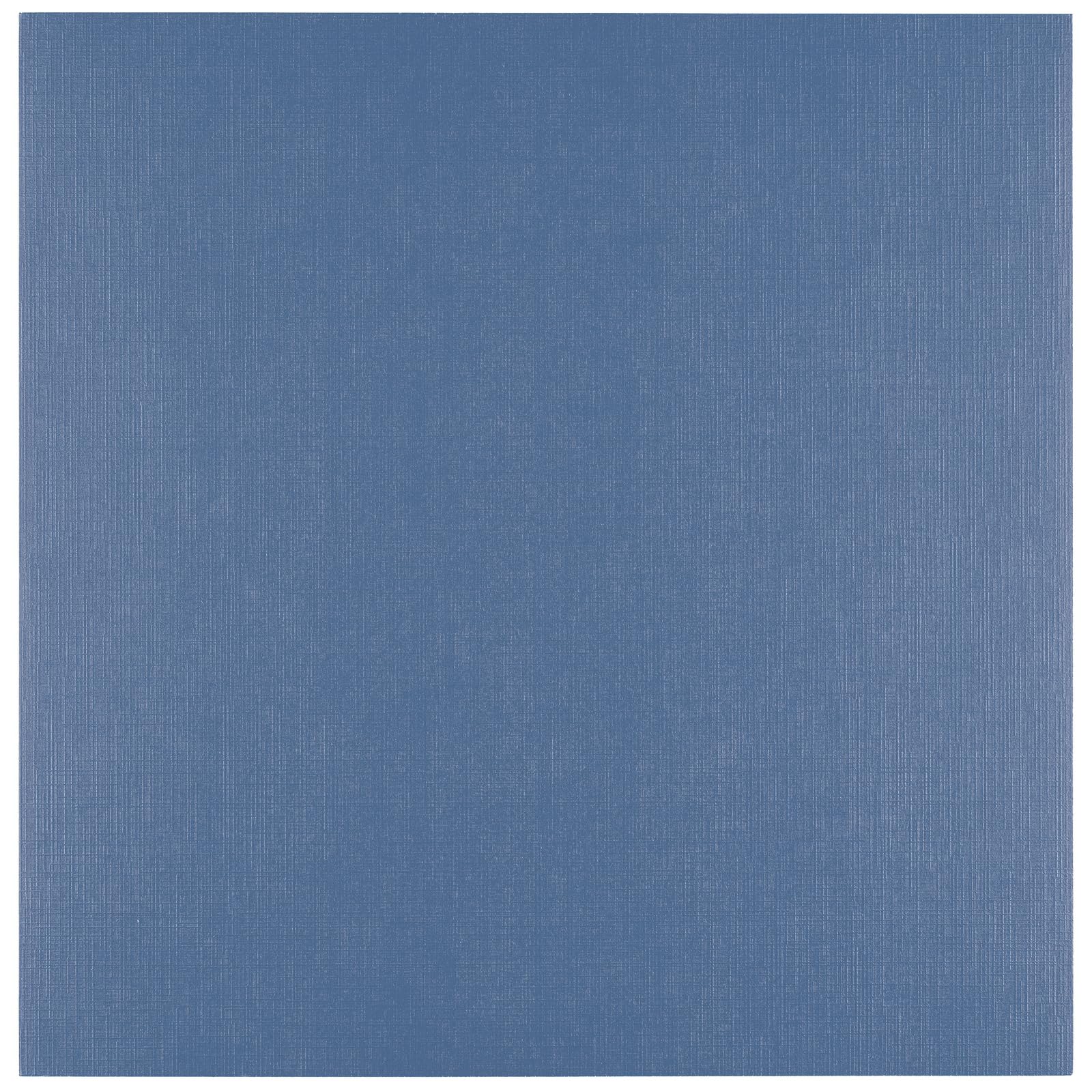 Vaessen Creative Linen Cardstock 12 x 12-25 pcs - Maritime (Blue) - 250 GSM Coloured Paper - Card Making Supplies for Scrapbooking and Crafting — image 1
