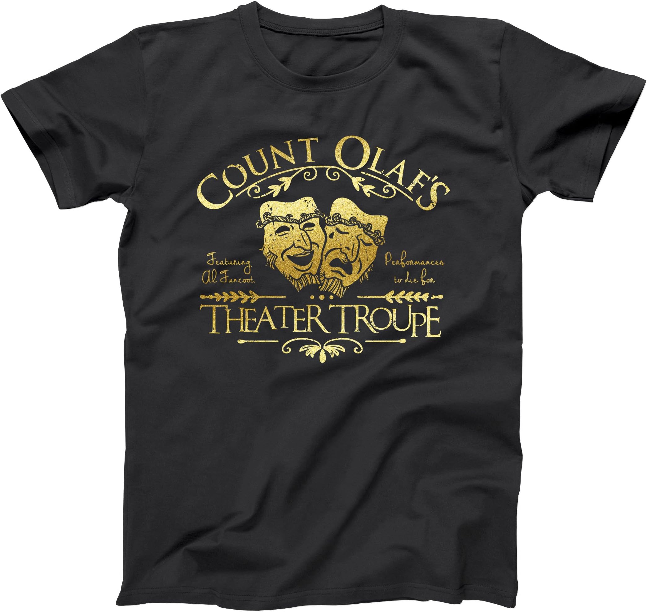 Count Olaf's Theater Series of Unfortunate Events Mens Shirt