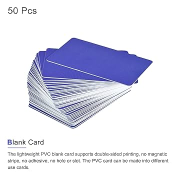 【非売品】SPEEDプラスチックカード Amazon.co.jp: MECCANIXITY ブランクPVCカード ブルー