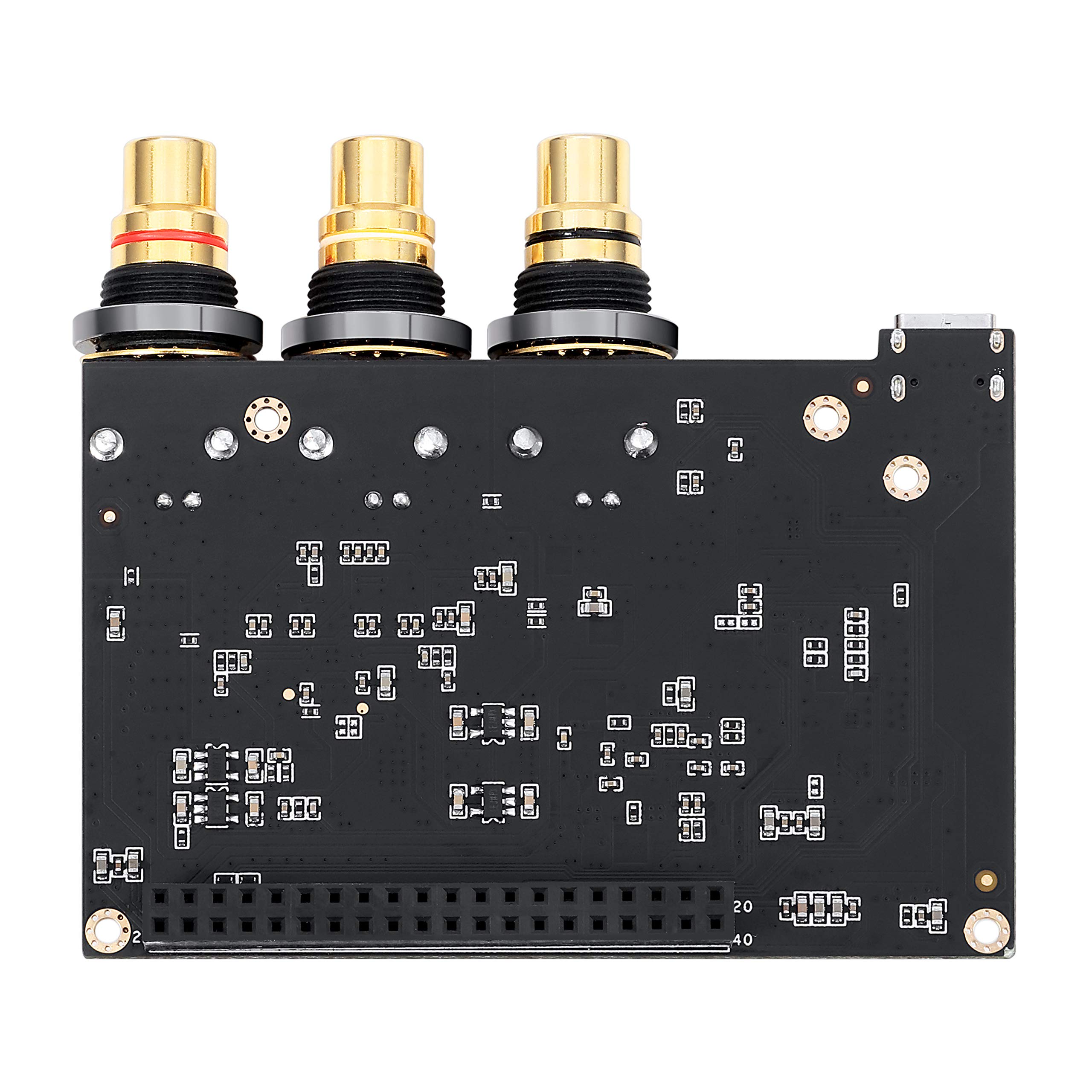 Khadas Tone1 Schede Audio Interne,ES9038Q2M DAC Audio Portatile Stereo, 32 bit /384KHz,120dB SNR, XMOS XU208 Micro-Controller Multi-Core RISC,Scheda Audio ad Alta Risoluzione per PC,(VIMS Edition)