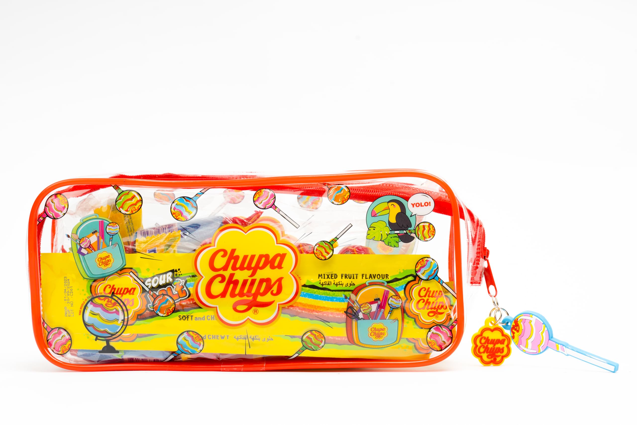 Candy Transparent Pencil Case with Candies 175g