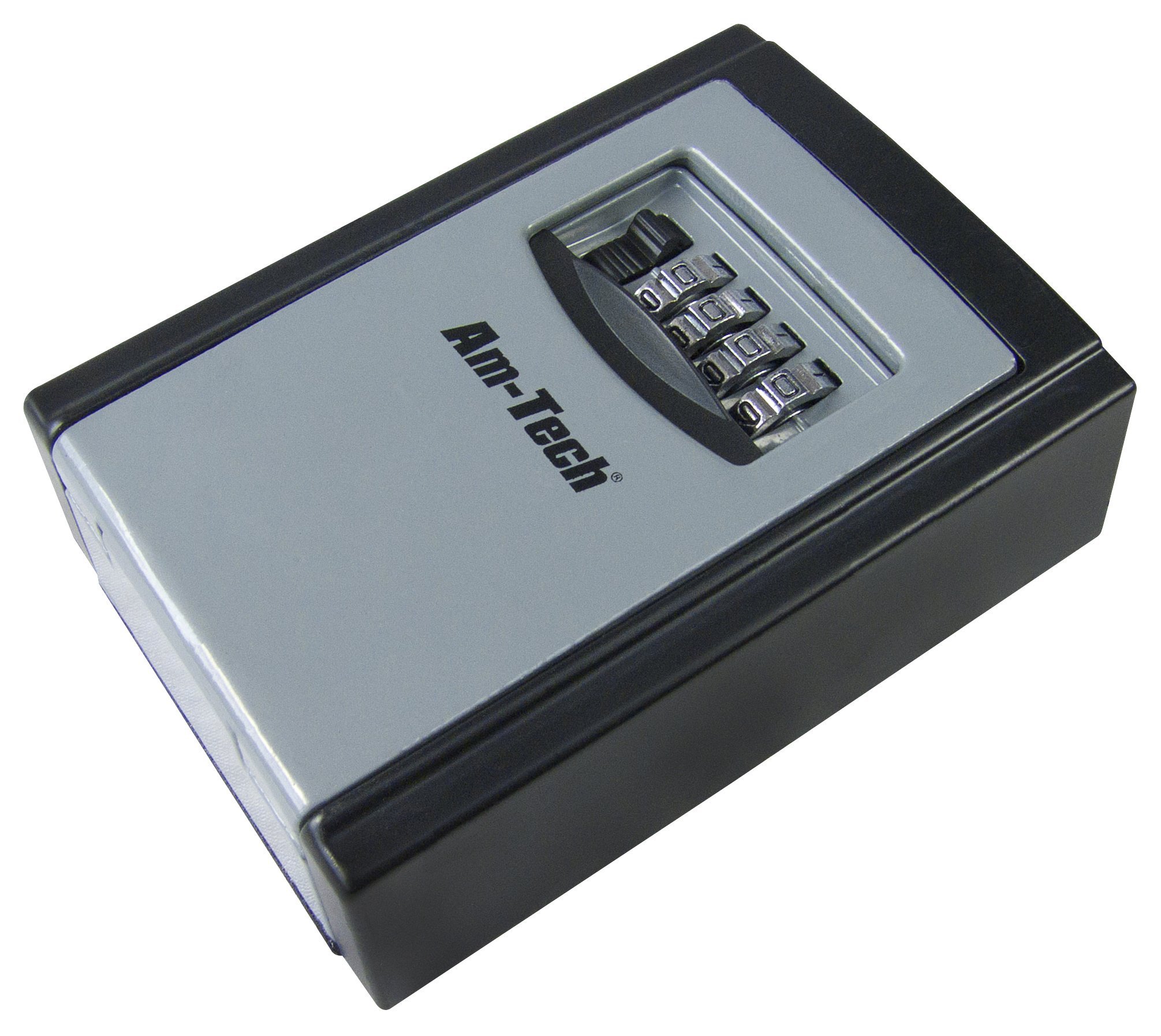 Amtech T1688 4-Digit Wall Mounted Key Storage Box, Transparent