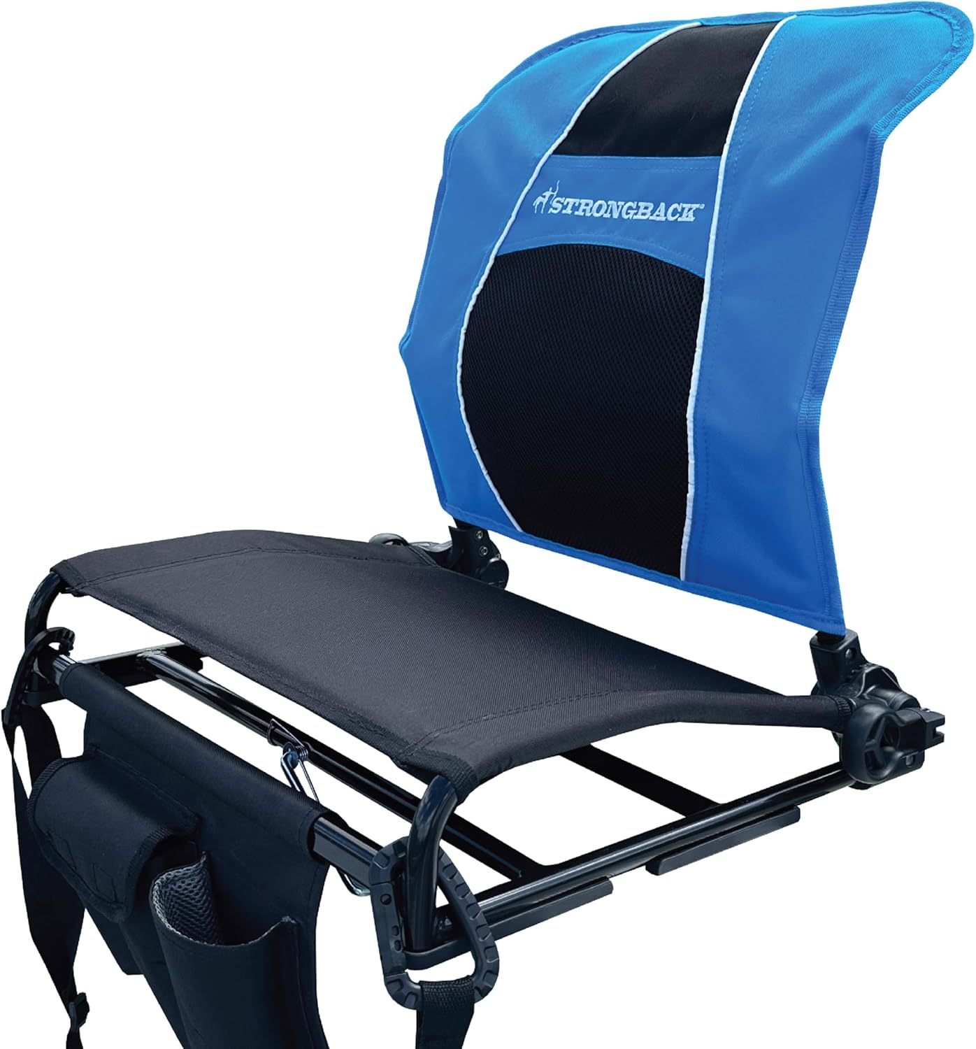 STRONGBACK Lumbar Support Stadium Seat for Bleachers – Ergonomic Chair with Back Support for Adults & All-Day Comfort