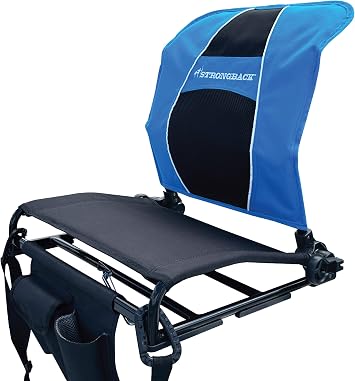 مقعد استاد محمول STRONGBACK للمدرجات مع إمالة قابلة للتعديل ودعم خلفي
