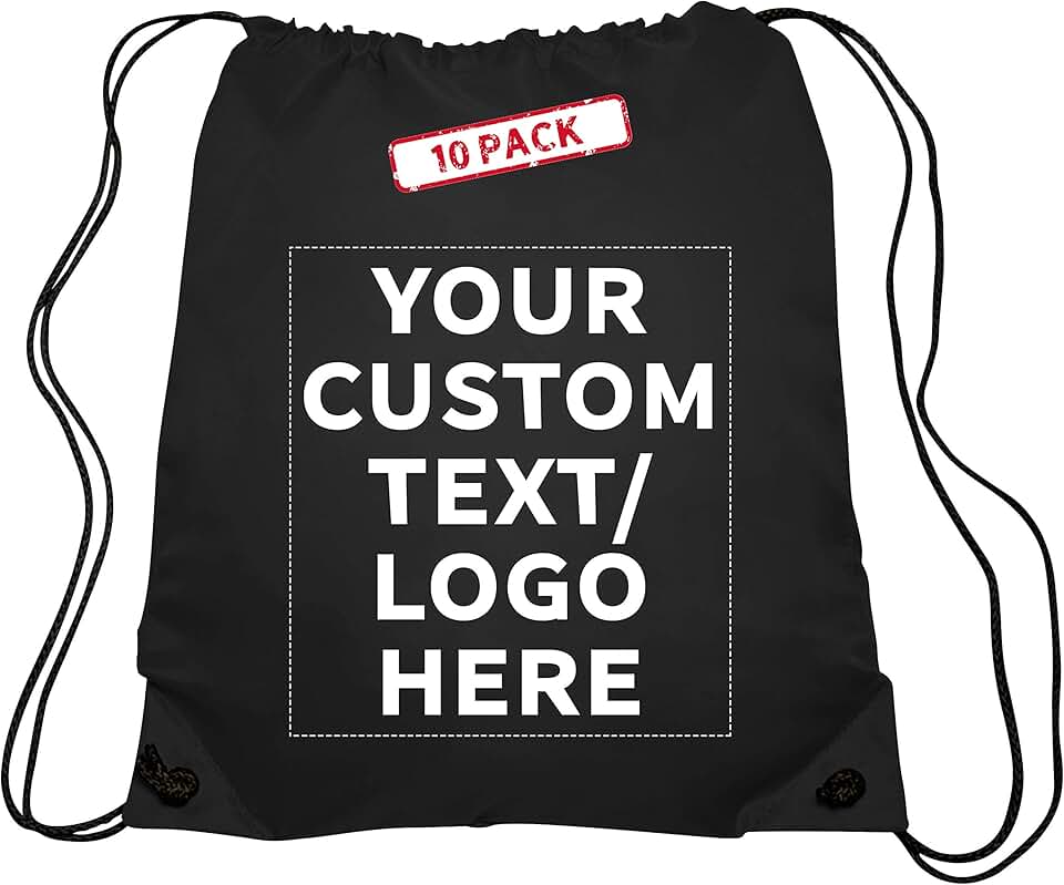 custom drawstring bags
