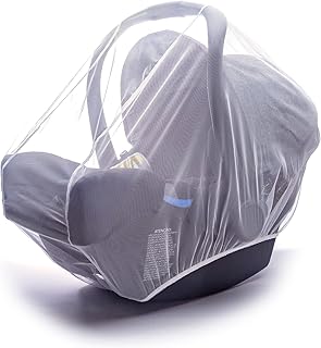 Baby Mosquito Net for Strollers, Mosquito Netting for Baby Strollers, Bassinets, Car Seats, Cradles, Playyards, and Mini Cribs. Durable and Breathable Mesh Protection