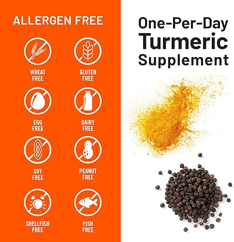 Miniatura 5 de NatureWise Curcumina de cúrcuma de 500 mg con cápsulas blandas de pimienta negra, extra fuerza, absorción mejorada, 95% curcuminoides y bioperina