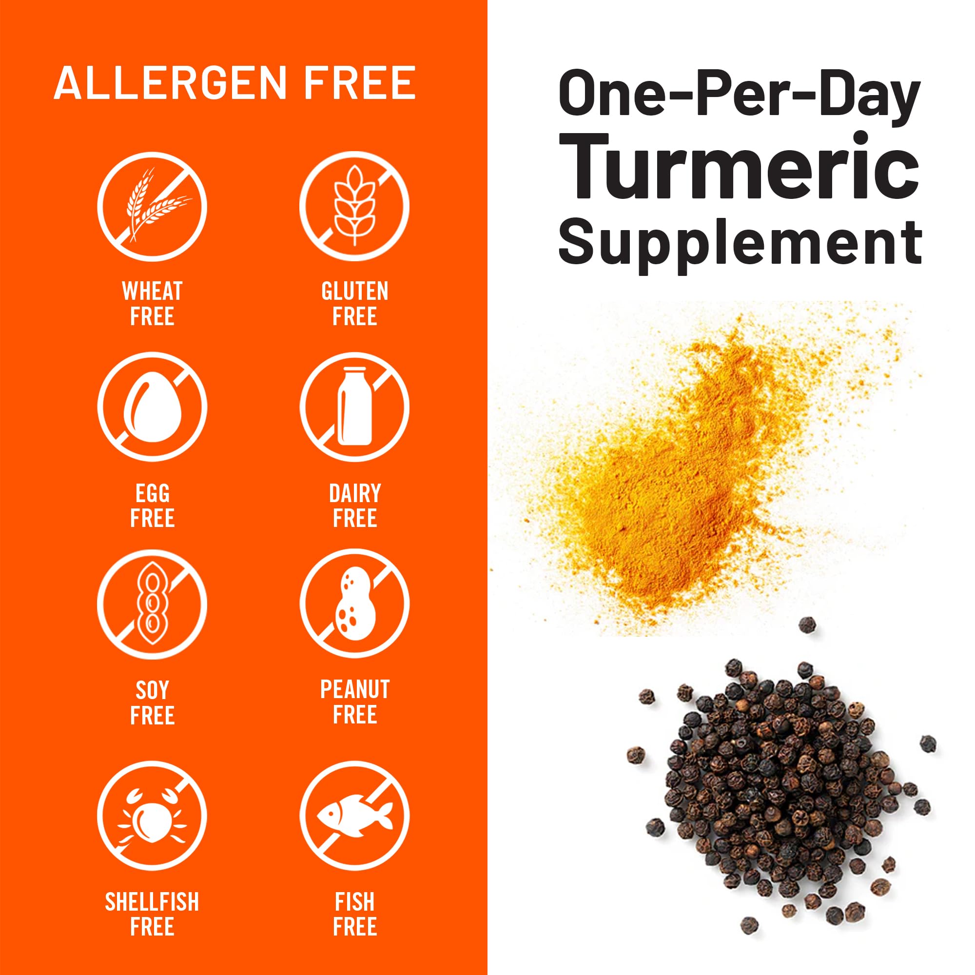 NatureWise Turmeric Curcumin 500mg Supplement with BioPerine, 30 Softgels — Amazon image 5