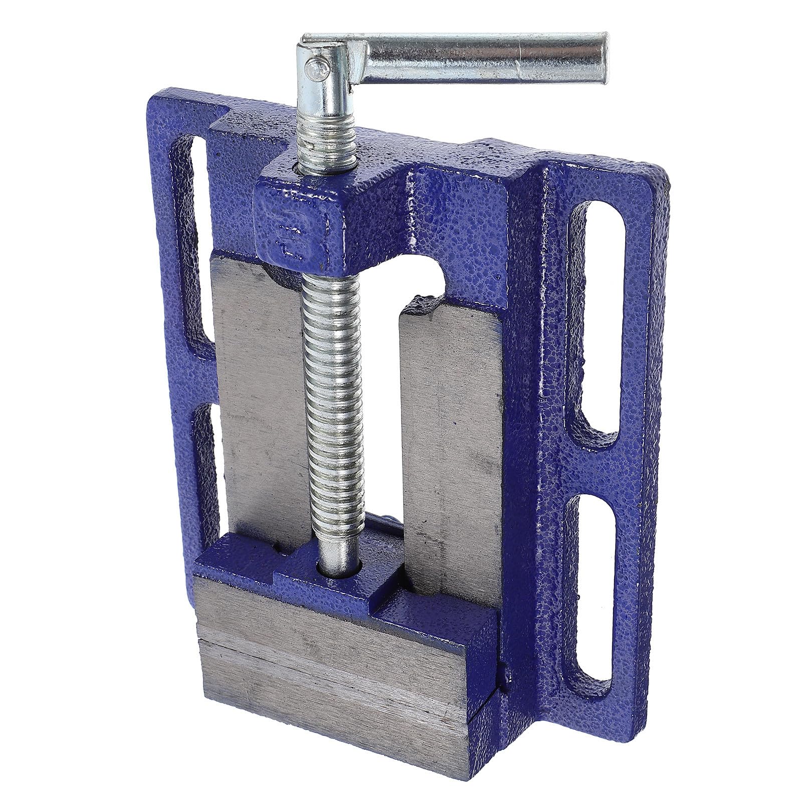 PACKOVE Abrazadera de Banco para Taladro de Columna Construcción Resistente de Acero, Ancho de 77mm, Adecuado para Mesas de Trabajo y Talleres de Carpintería