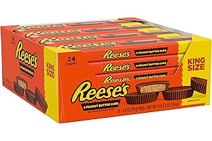 Milk Chocolate King Size Peanut Butter Cups, Your King-Size Craving Solution.