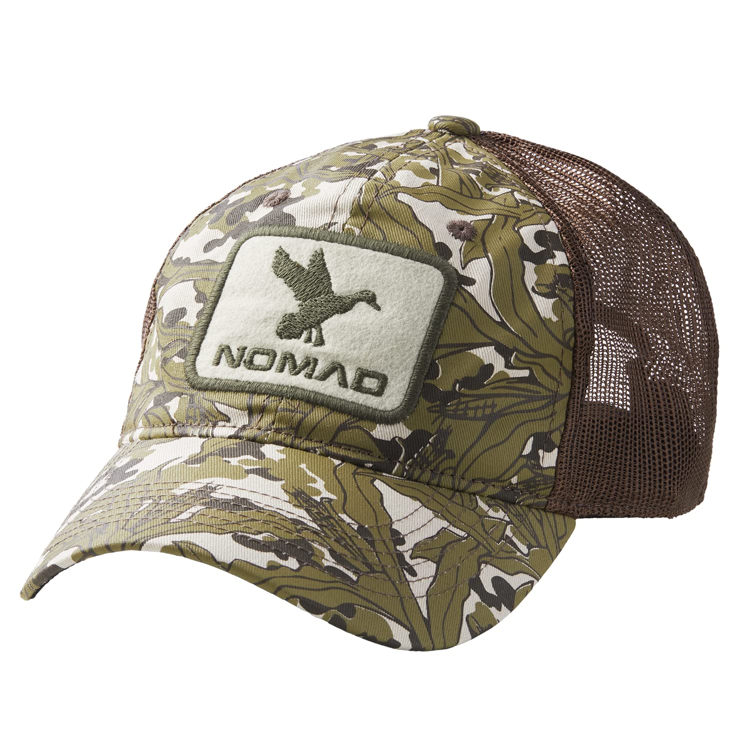 Nomadmens Camo Hunting Cap W/Patch | Adjustable Mesh Back Cap Cap (pack of 1)