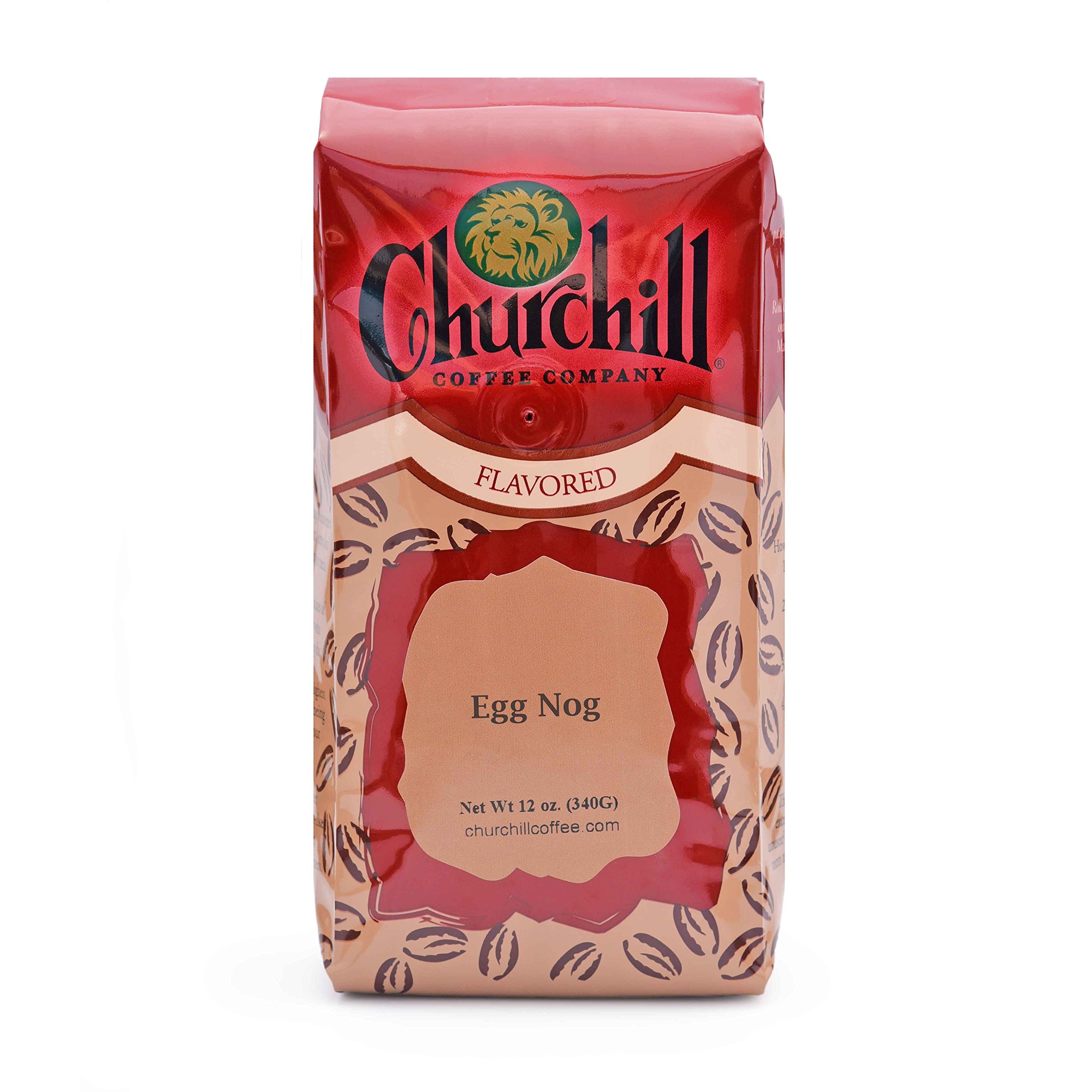 Churchill Coffee Egg Nog 12 oz - Ground