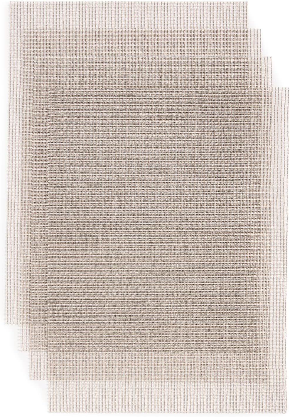 Chilewich Lattice Rectangle Placemat : Silver