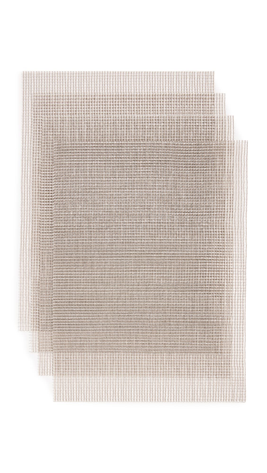 Chilewich Lattice Rectangle Placemat : Silver