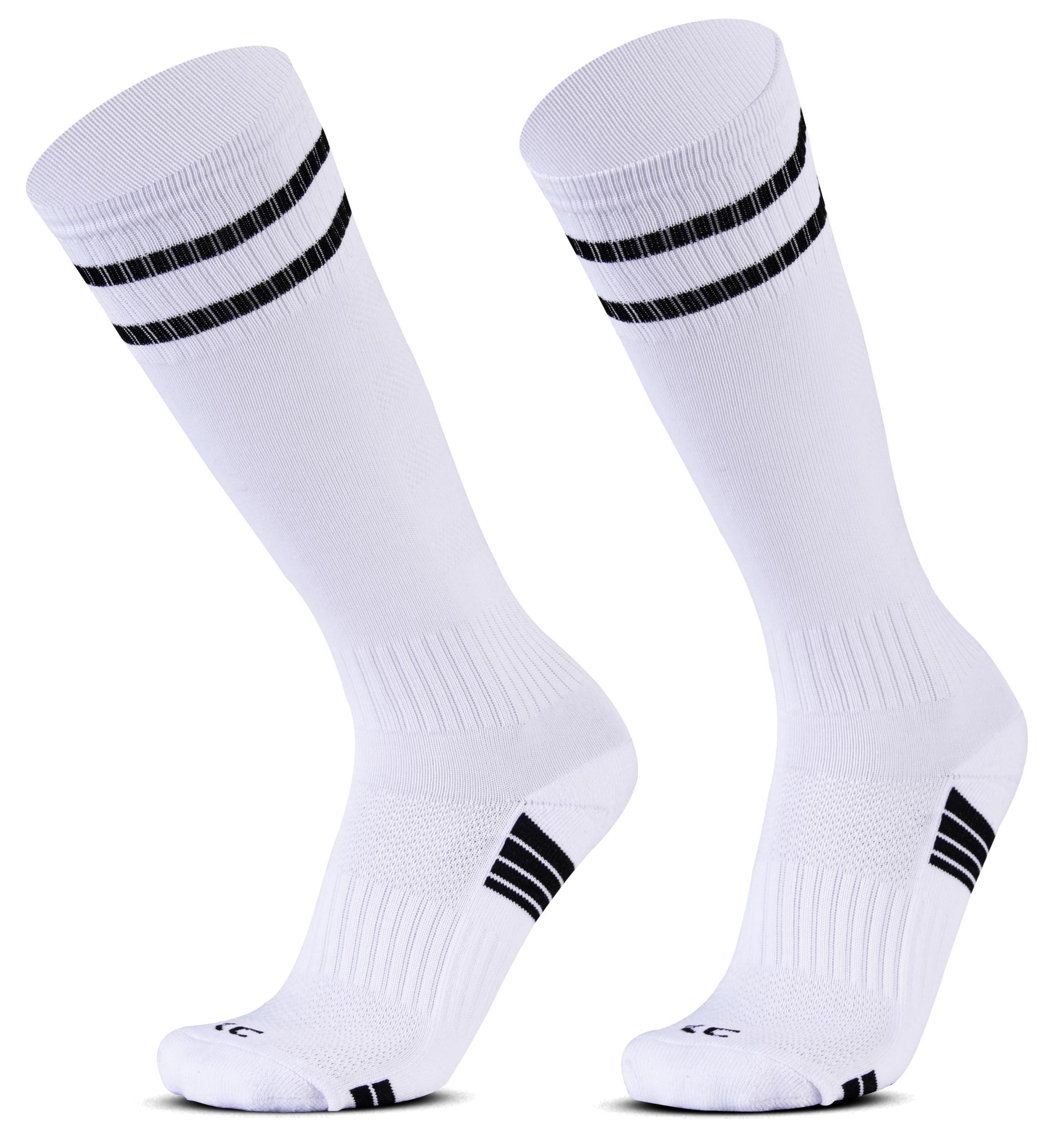 RC. ROYAL CLASS Football Socks -Knee High Unisex, Cushioned Sole, Hi-Performance, Soft & Breathable,Ventilated,Moisture Wicking,Anti-Odour,Football/Soccer Socks For Kids to Adults-Pack of 1 Pair