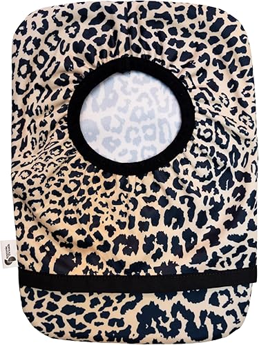 Vista 17 de Spoonie Threads Funda elástica para bolsa de ostomía de los 70 Bolsas de colostomía, estoma de ileostomía, ajustables y de moda Rayas de los 70