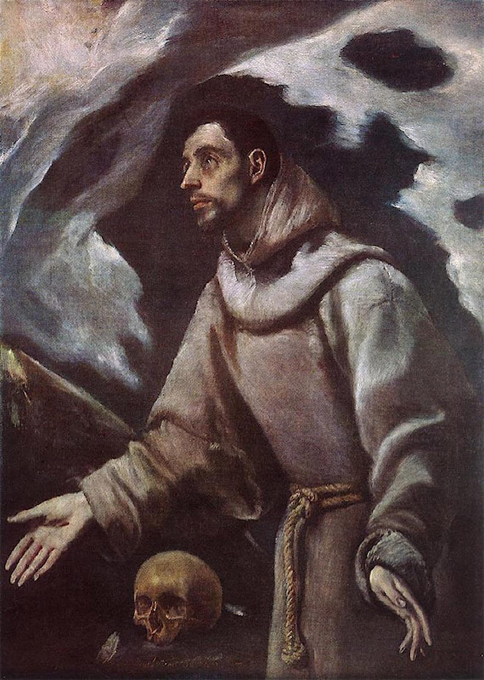 SERENDIPITP Vintage Picture Print on Canvas Wall Art Poster The St El Greco Artwork Print Poster for Wall Decor 60x90cm