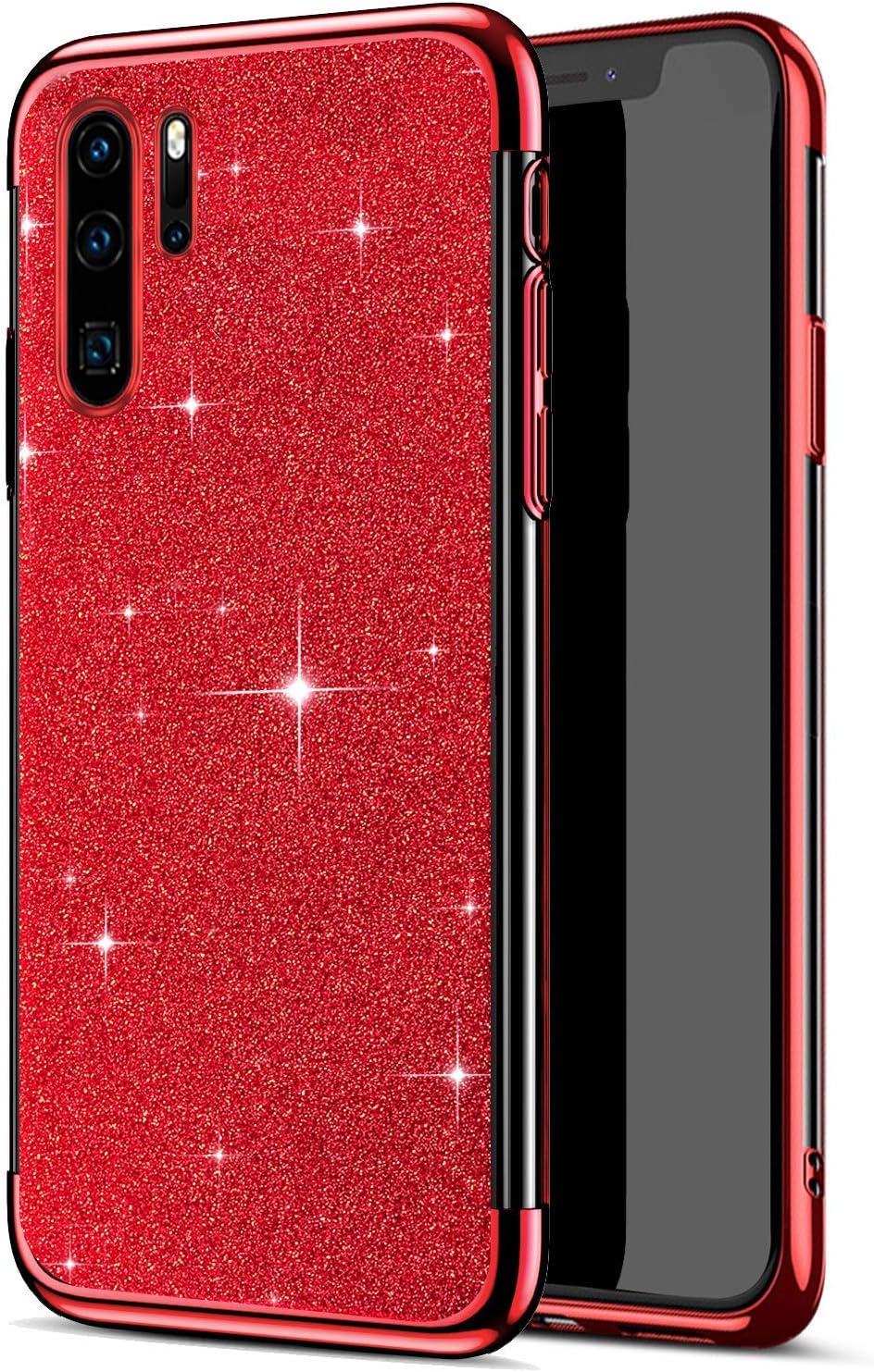 Herbests Case for Huawei P30 Huawei P30 Pro red