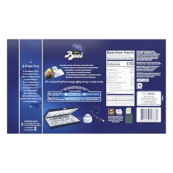 Baci Perugina Classic Dark Chocolate12 Piece Box, 6.03 Ounce