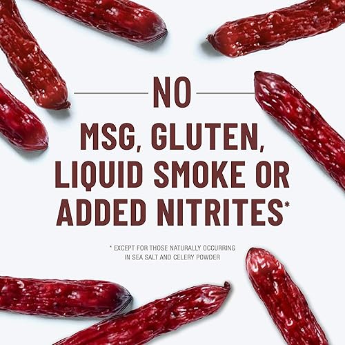 Miniatura 11 de Duke”s Salchichas cortas ahumadas de chile verde Hatch, sin gluten, < 0.04 onzas de azúcar total, 16 onzas