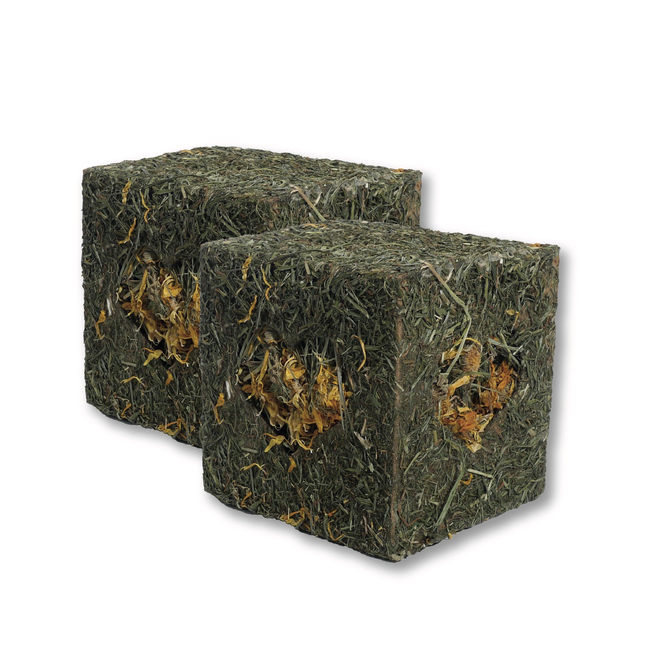 Rosewood Naturals I Love Hay Forage Cube, Small Animal Treat and Gnaw Toy for Rabbits, Guinea Pigs, Chinchillas, Degus, Hamsters, Gerbils, Mice and Rats - Medium (Pack of 2)