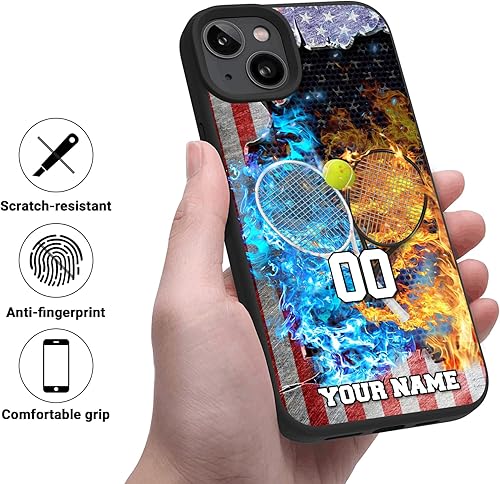 Miniatura 67 de Funda personalizada con nombre personalizado para iPhone 17/16/15/14/13/12/11 Air Pro Max, Galaxy S25/S24/S23/S22/S21/S20 Bombero,Veterano