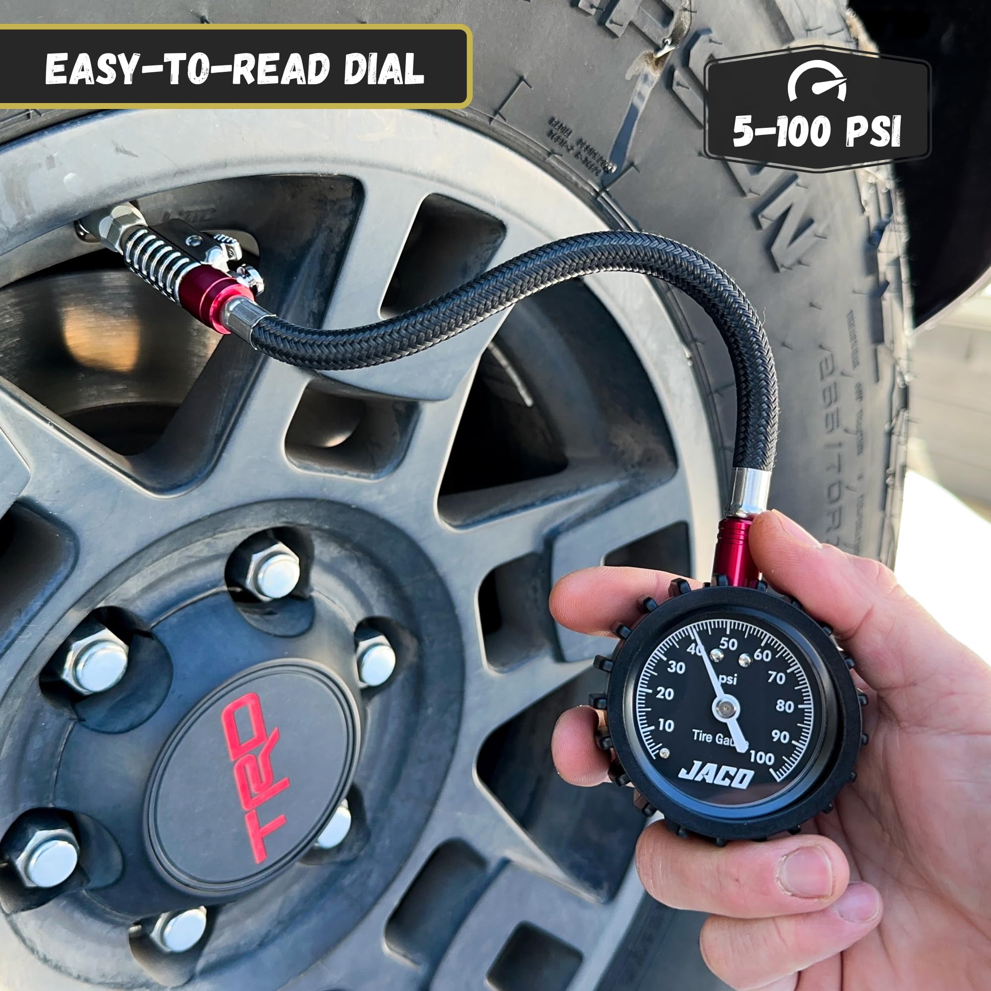 JACO ElitePro-X Tire Pressure Gauge - Lightning Chuck -3 JACO ElitePro-X Tire Pressure Gauge - Lightning Chuck -3