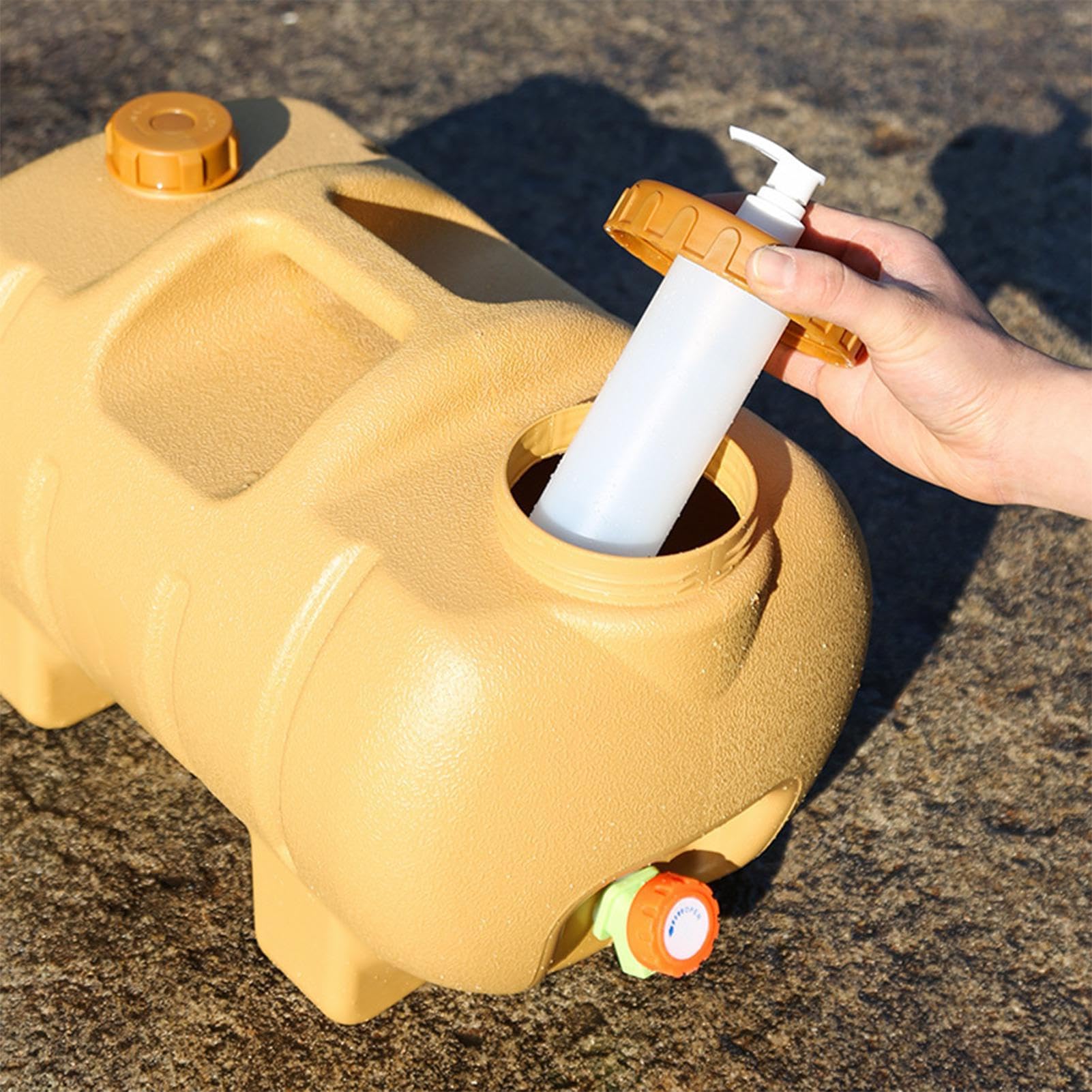 Camping-Wasserbehälter Wiederverwendbarer Survival-Hydration-Organizer | 20 L Tragbarer Wasserbehälter Mit Zapfhahn Für Wandern Wohnmobil Rucksackreisen Picknick &