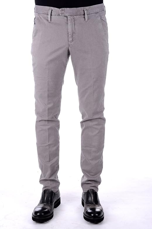 JECKERSON Chino Slim_tricotine Dyed Old Pantaloni, Grigio, S (Taglia  Produttore: 30) Uomo : Amazon.it: Abbigliamento