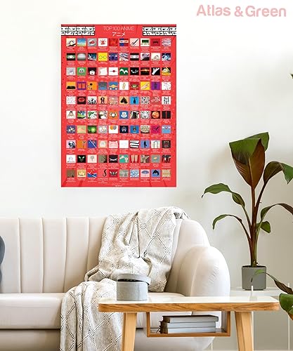 Miniatura 82 de Póster de 100 cosas que hacer con la familia para rascar, pósteres artísticos de pared, decoración de pared de cocina, arte para rascar, póster