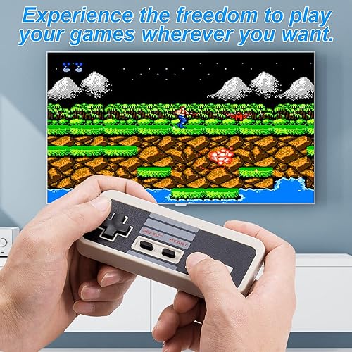Miniatura 8 de KIWITATA 2X Wireless Nes USB Controller for PC Gamings, 2.4ghz Wireless USB Remote N-E-S Emulated Game Pad Controller for Windows XP 7 8 11 & MAC &