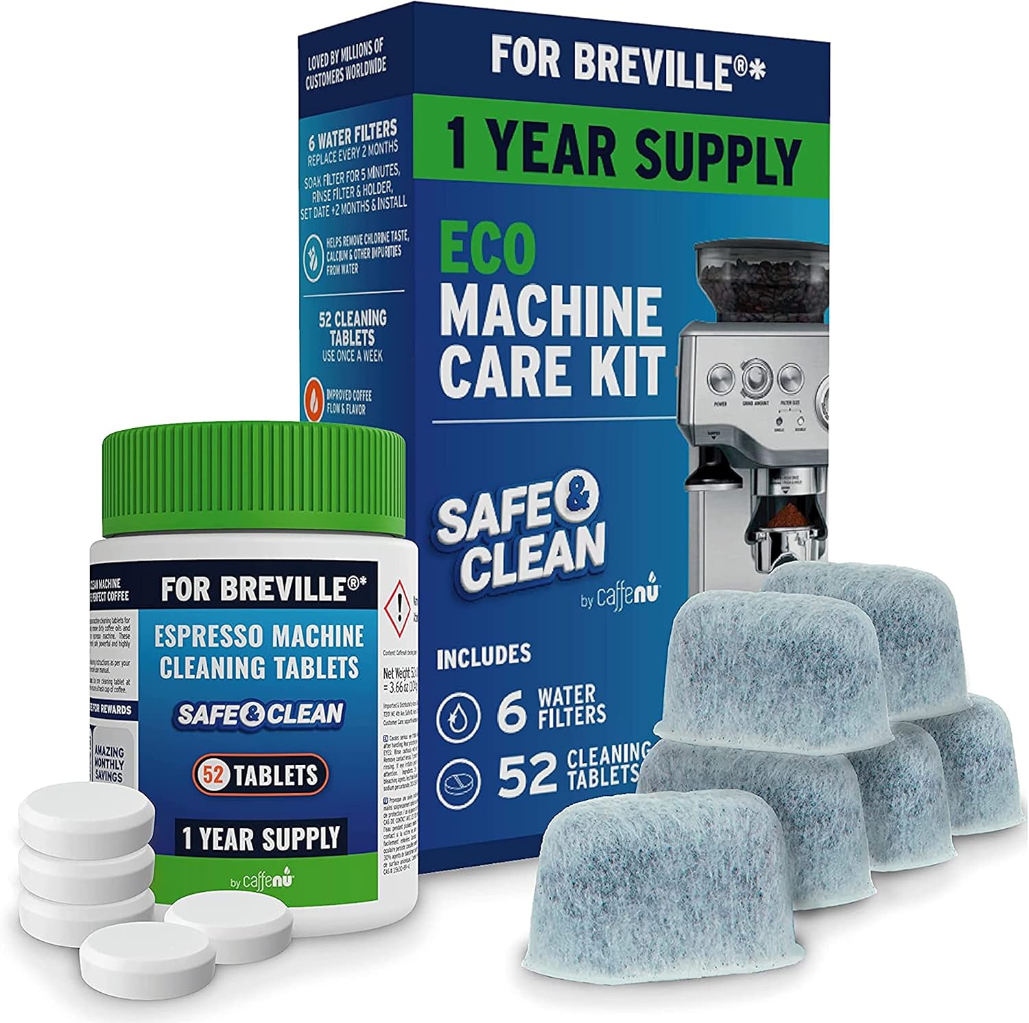 Espresso Machine Cleaning Kit. Includes 52x Sage Espresso Machine