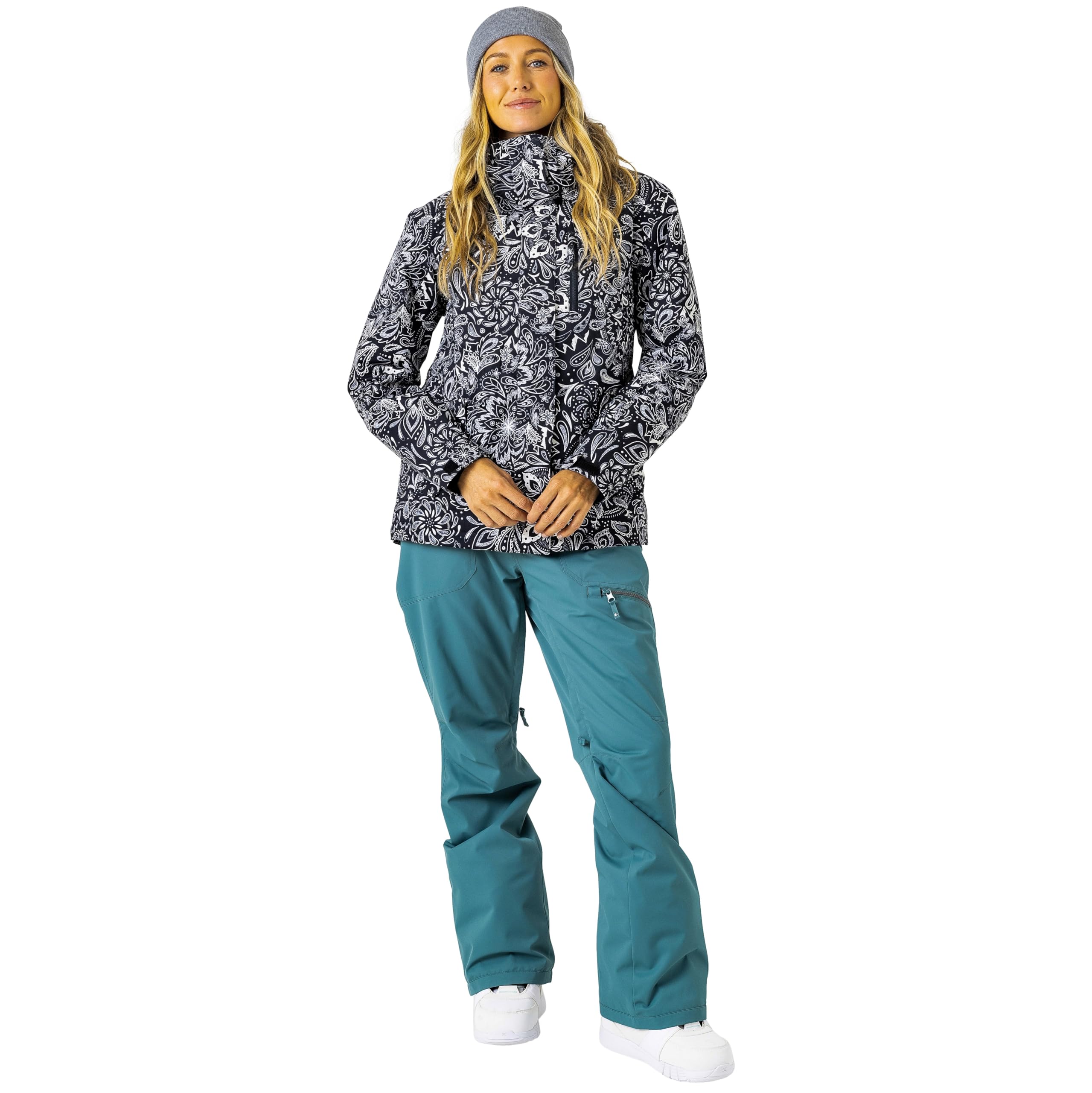 Roxy Jetty Block Insulated Ski Jacket Veste Femme (lot de 1)