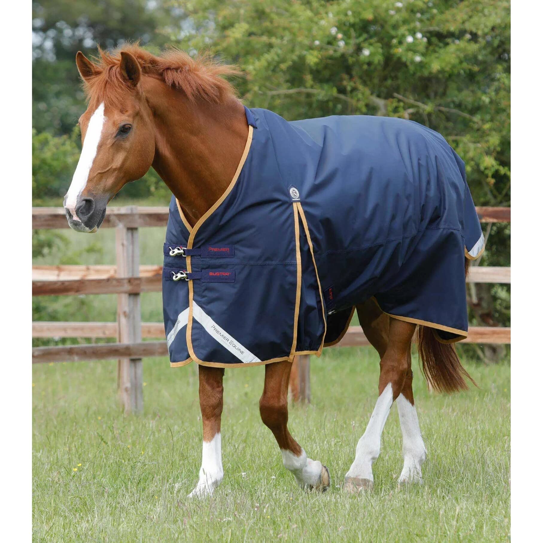 Coperta impermeabile originale per cavalli Premier Equine Buster Original 50 g