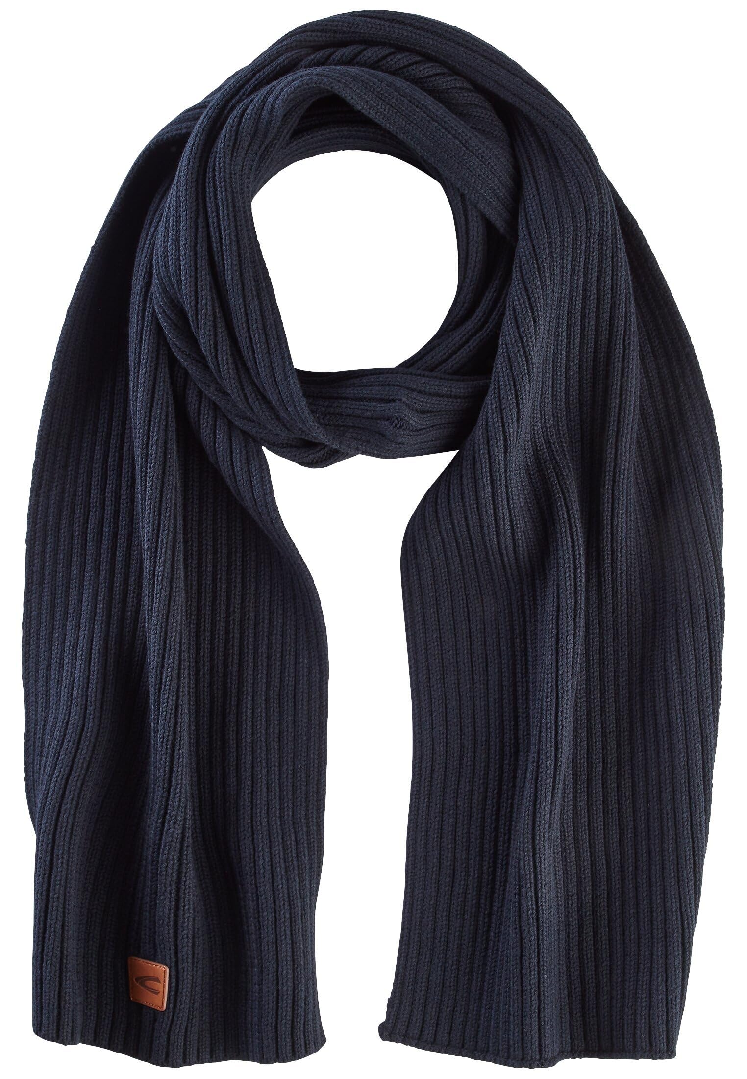 camel active 407500-4V50 szal, Night Blue, rozmiar uniwersalny, niebieski (Night Blue), jeden rozmiar