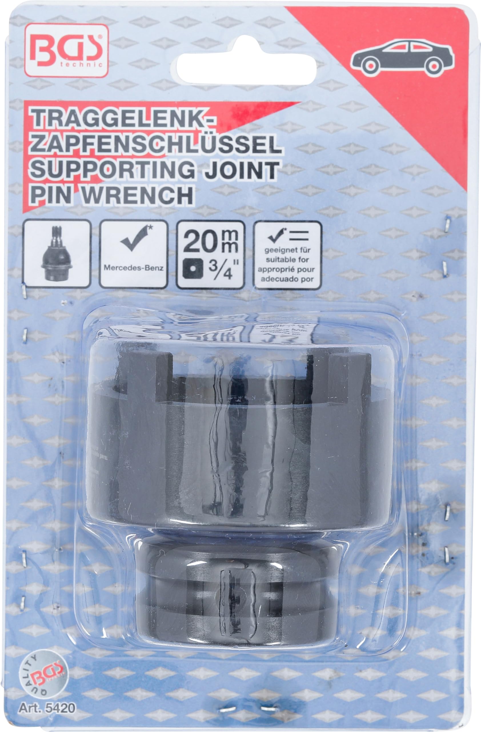 Massi Kassetten-Schlüssel MTL202 – Für Shimano-Kassetten, Robustes Stahlwerkzeug
