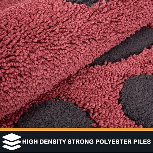 Miniatura 5 de PURRUGS Dirt Trapper - Tapete para puerta de 32 x 70 pulgadas, antideslizante, lavable a máquina, tapete de microfibra para puerta de perro, tapete