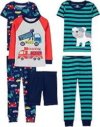 Conjunto de pijama Conjunto de pijama de algodão confortável, Simple Joys by Carter's, Meninos