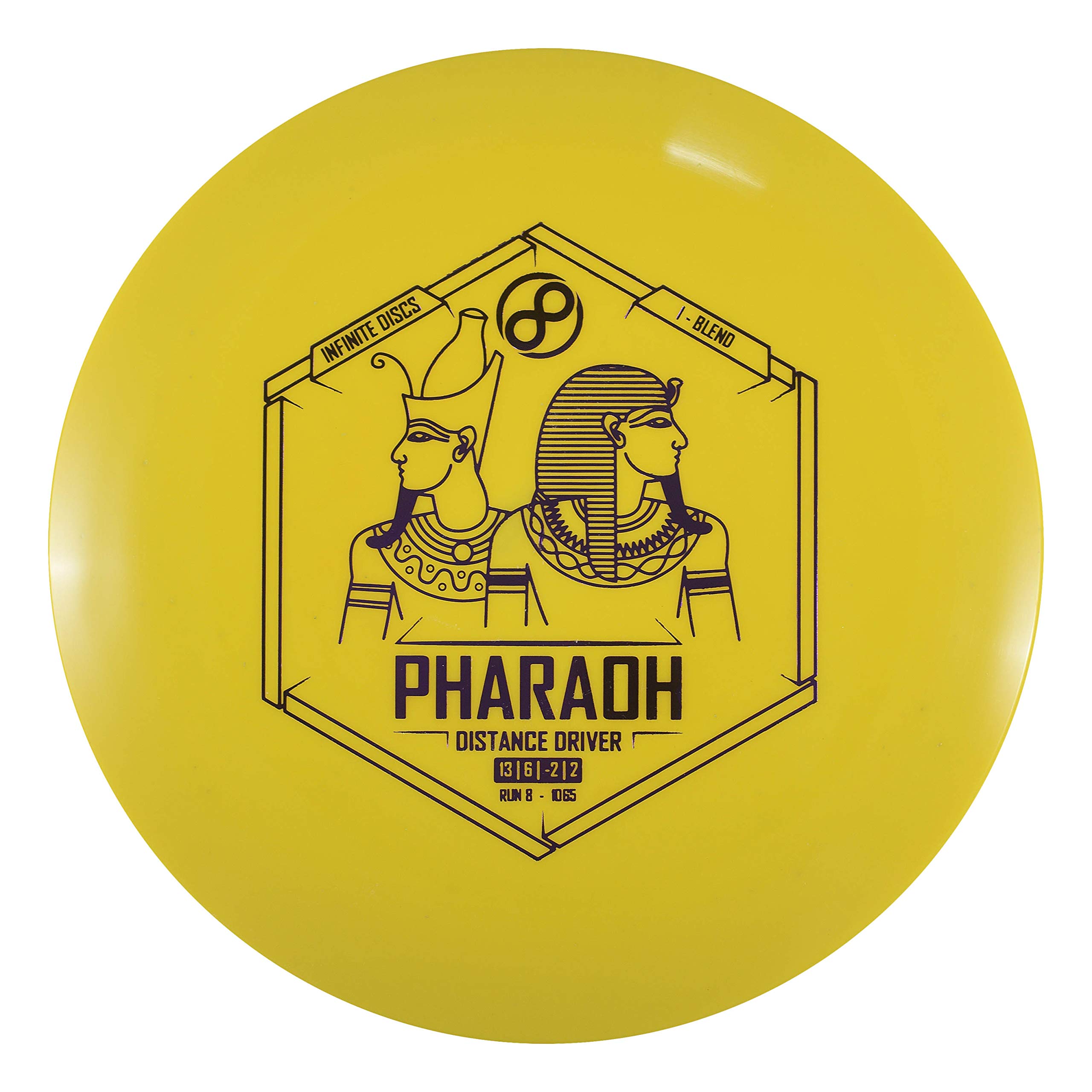 Infinite DiscsPharaoh | Maximum Distance Disc Golf Driver | I-Blend Grip