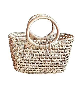 Amazon.com: Mini Straw Bag,Straw Basket Tote,Market Straw