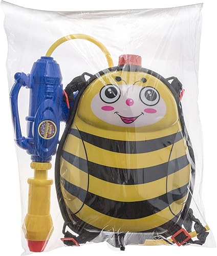 Miniatura 3 de Toyrifik - Mochila de pistola de agua para niños, juguete de agua con tanque para niños, juguetes de verano para exteriores, albercas, playa