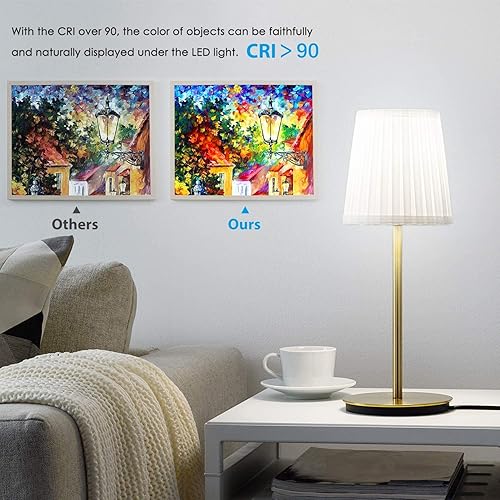 Miniatura 4 de Bombilla LED E26 esmerilada de 6 W igual E26 Edison bombilla 60 W blanco neutro 4000K E26 bombilla regulable AC120V 600lm A15 bombilla LED para