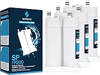 Vista 1 de SpiroPure SP-FR200 Filtro de agua para refrigerador certificado NSF para WF2CB, EWF01, NGFC-2000, 1004-42-FA, PureSource2, PLHS269ZDB2, FRS26KF6EMG