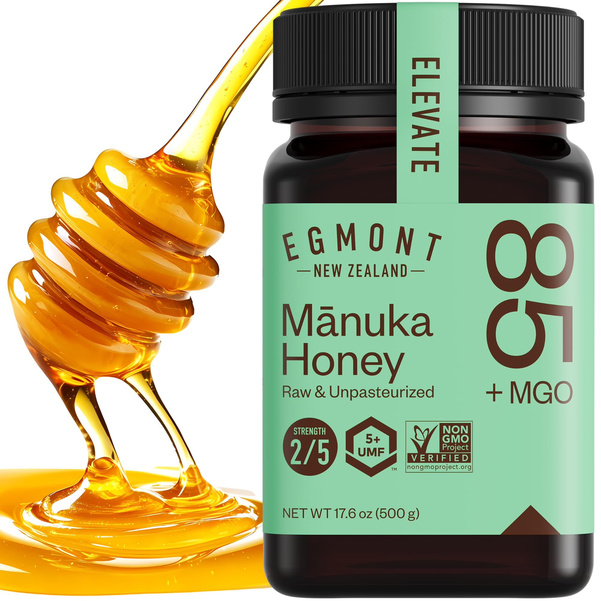 Amazon.com : Egmont Honey Manuka Honey UMF 5+ MGO 85+ (17.6 oz